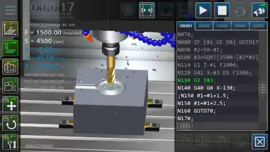 Screenshot von CNC Milling Simulator 3