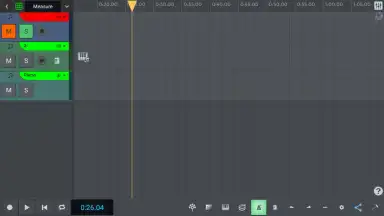 Screenshot von n-Track Studio 1