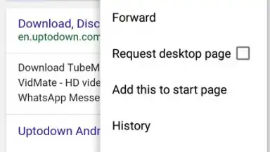 Screenshot von Turbo Browser 6