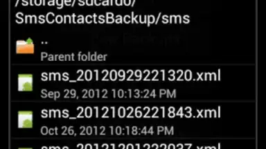 Screenshot von Super Backup: SMS and Contacts 2