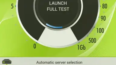 Screenshot von nPerf Speed Test 9