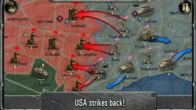 Screenshot von Strategy & Tactics: USSR vs USA 8