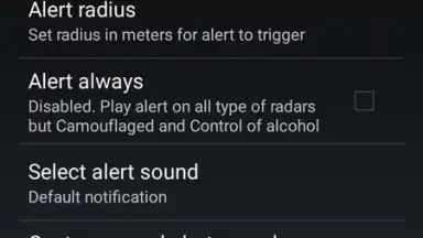 Screenshot von radares fijos y moviles 2