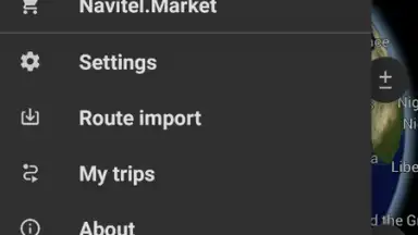 Screenshot von Navitel Navigator 9