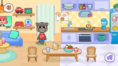 Screenshot von Talking Tom & Friends: World 1