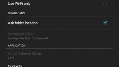 Screenshot von 4shared Music 7