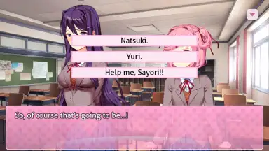 Screenshot von Doki Doki Literature Club! 14