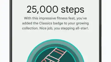 Screenshot von Fitbit 9