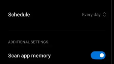 Screenshot von Xiaomi Cleaner 7