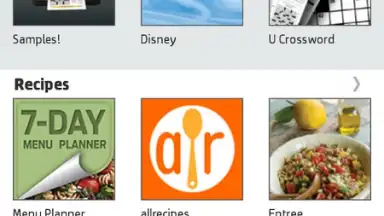 Screenshot von HP Printables 6