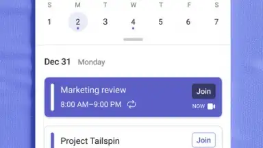 Screenshot von Microsoft Teams 7