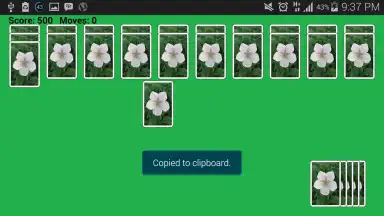 Screenshot von Spider Solitaire Game 5