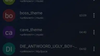 Screenshot von MP3 Music Player 5