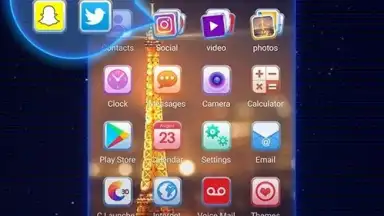 Screenshot von C Launcher 3D 2