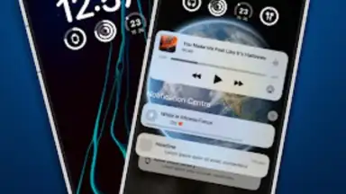 Screenshot von Lock Screen iOS 16 9