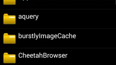 Screenshot von Android File Manager 1