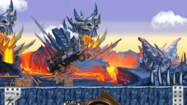 Screenshot von Monster Dash: Hill Racer 2