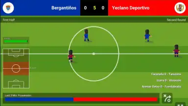 Screenshot von World Soccer Champs 7