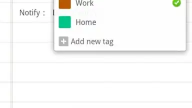 Screenshot von GO Note Widget 1