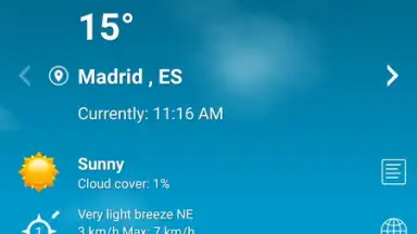 Screenshot von Weather XL PRO 1