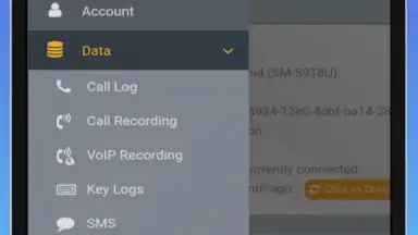 Screenshot von FlexiSpy Pro 3