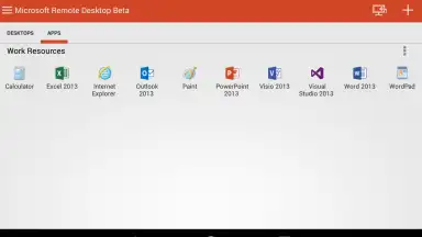 Screenshot von Microsoft Remote Desktop Beta 12