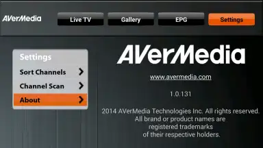 Screenshot von AVerTV Mobile 11