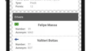 Screenshot von Formula Race Calendar 5