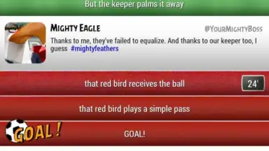 Screenshot von Angry Birds Goal! 3