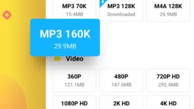 Screenshot von Snaptube YouTube downloader & MP3 converter 5