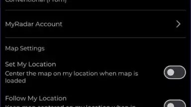 Screenshot von MyRadar Weather Radar 11