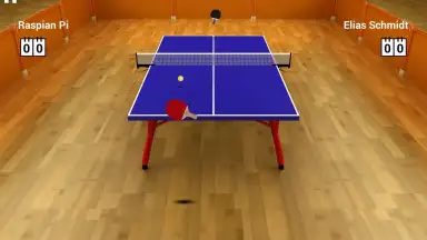 Screenshot von Virtual Table Tennis 1