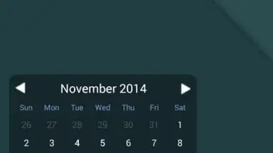 Screenshot von Month Calendar Widget 6