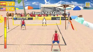 Screenshot von Volleyball: Spike Master 7