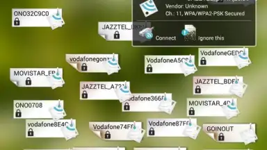 Screenshot von WiFi Connect 2
