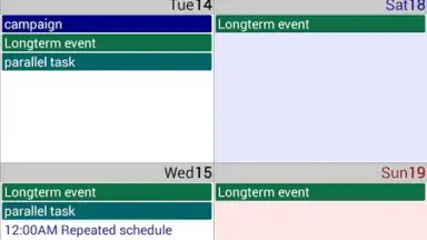 Screenshot von Calendar Pad 3