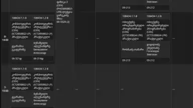 Screenshot von GTU Tables 3