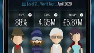 Screenshot von Superstar Band Manager 2