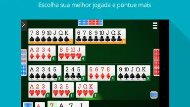 Screenshot von Buraco Canastra 11