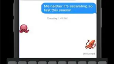 Screenshot von iphone keyboard : iOS Emojis 2