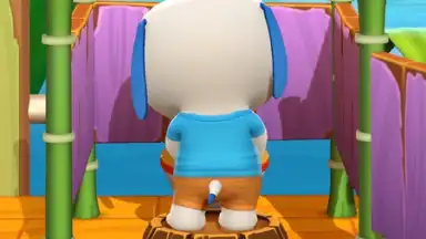 Screenshot von My Talking Hank 5