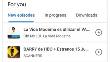 Screenshot von Google Podcasts 7
