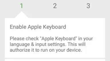 Screenshot von Apple Keyboard 4