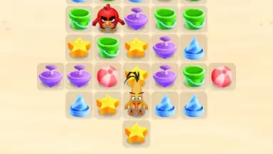 Screenshot von Angry Birds Match 4