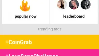 Screenshot von musical.ly Lite 2