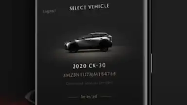 Screenshot von MyMazda 6