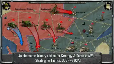 Screenshot von Strategy & Tactics: USSR vs USA 6