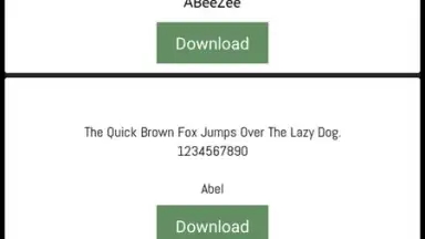 Screenshot von GxFonts - Custom fonts for Samsung Galaxy 4