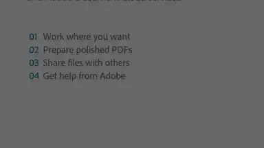 Screenshot von Adobe Acrobat Reader 1