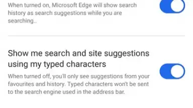 Screenshot von Microsoft Edge Beta 12